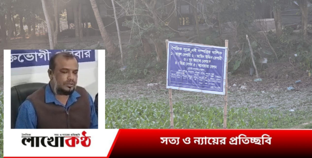 লৌহজংয়ে জোর করে বৃদ্ধার জমি ফের দখলের চেষ্টা 