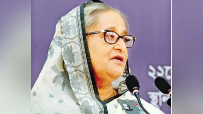 হাজার চেষ্টা করেও বিএনপি ক্ষমতায় আসতে পারবে না:প্রধানমন্ত্রী শেখ হাসিনা