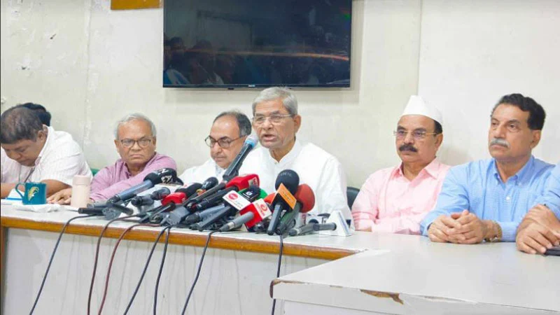 খালেদা জিয়ার মুক্তি দাবিতে বিএনপির তিন দিনের কর্মসূচি
