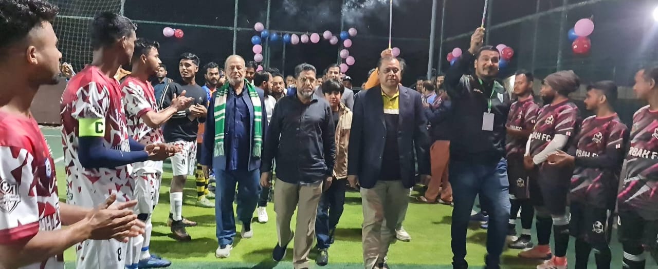 উৎসবমুখর পরিবেশে ইয়াং স্টার দিব্বাহ ফুটবল টুর্নামেন্ট অনুষ্ঠিত