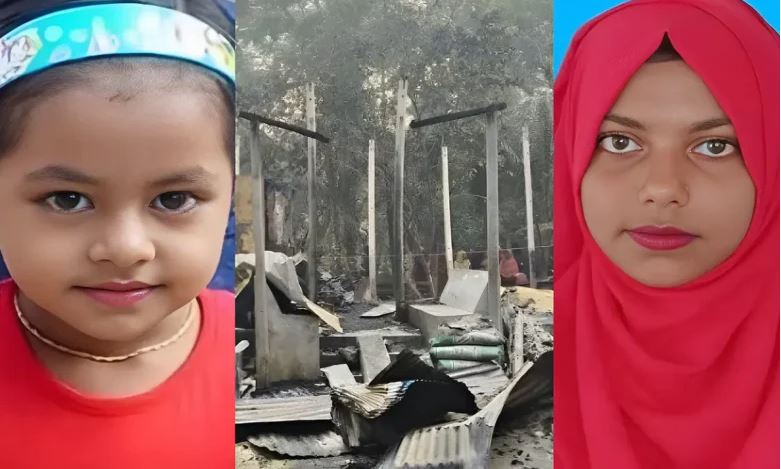 লক্ষ্মীপুরে বিএনপি নেতার বাড়িতে অগ্নিসংযোগ: ছোট বোনের পর মারা গেলেন বড় বোনও