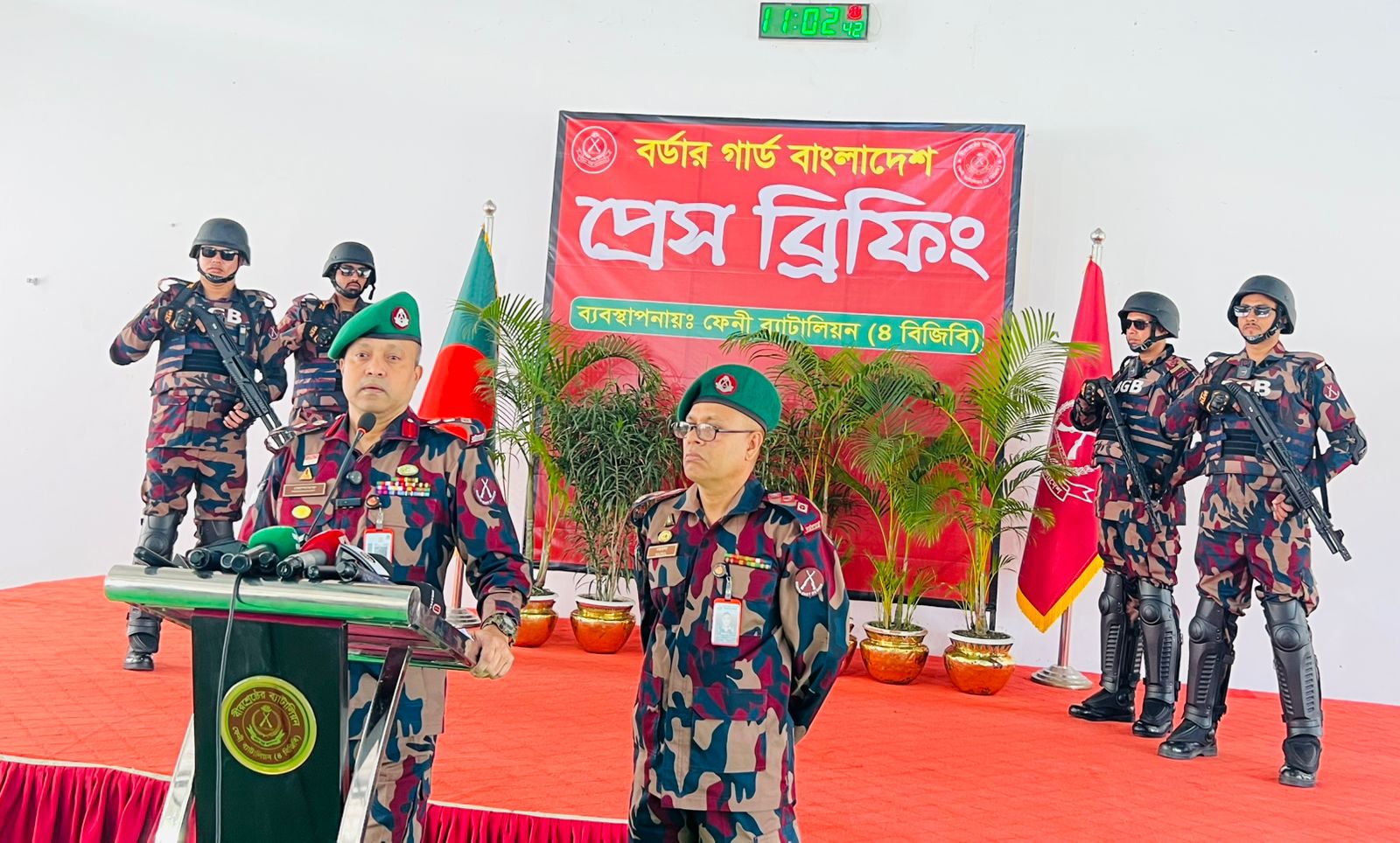 কুমিল্লা সেক্টরে মোতায়েন হচ্ছে ১০২ প্লাটুন বিজিবি