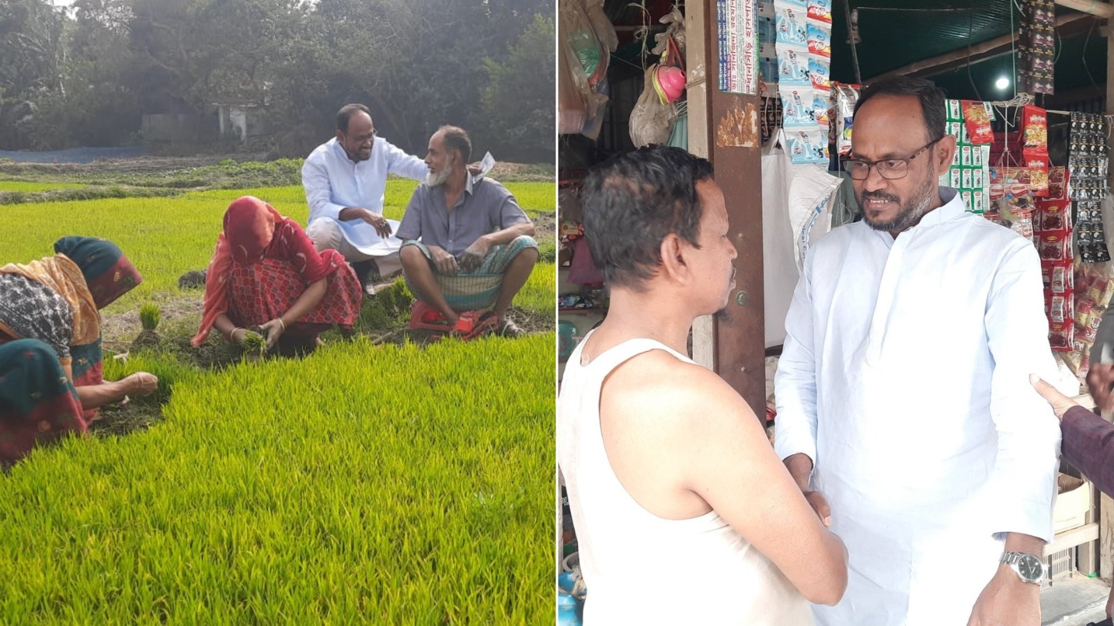 `দোয়া করমু’ ভোটও দিমু’- টুকুকে কাছে পেয়ে ভোটাররা