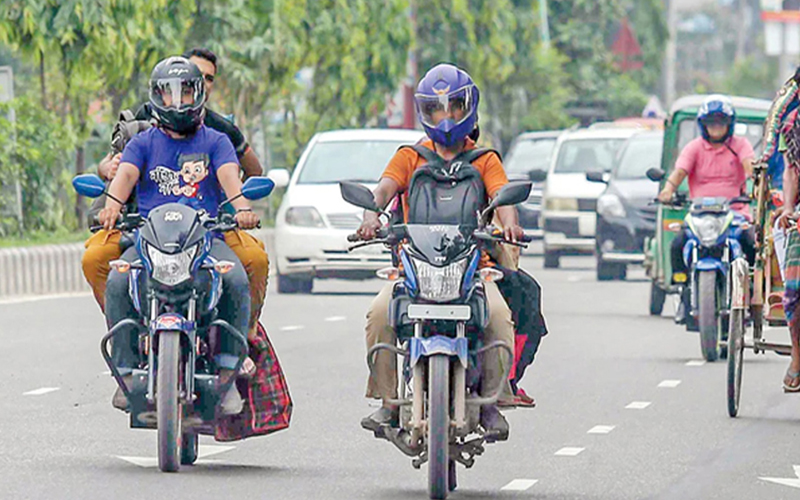 সংসদ নির্বাচন উপলক্ষে ৭২ ঘণ্টা মোটরসাইকেল চলাচলে নিষেধাজ্ঞা