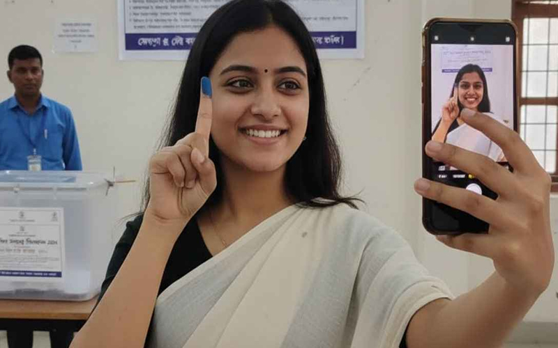 ভোটকেন্দ্রে সেলফি তোলা যাবে কি?