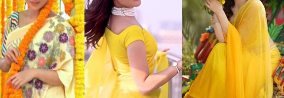 বসন্তের সাজে শোবিজ তারকারা