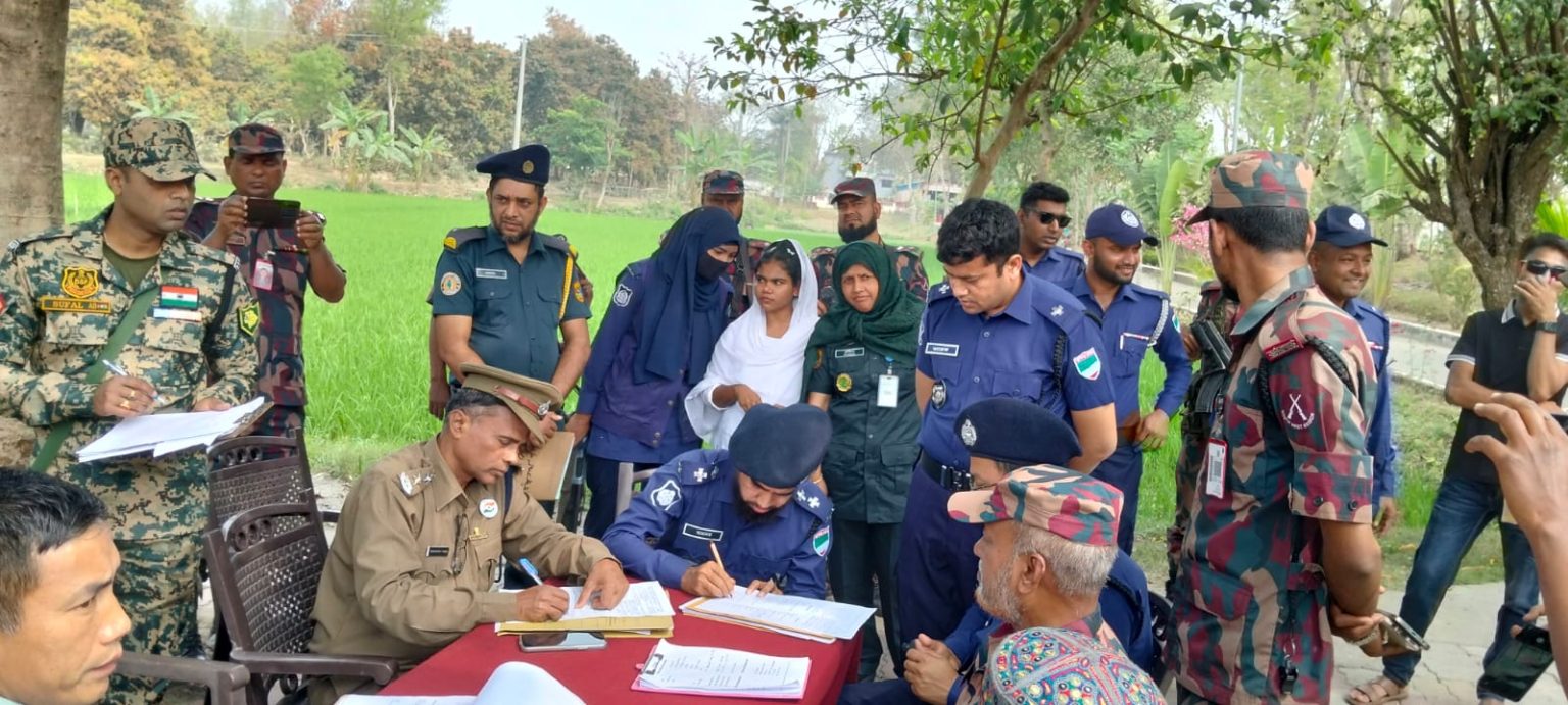 চুয়াডাঙ্গার দর্শনা সীমান্তে কারাভোগ শেষে ফিরে গেলেন ভারতীয় নাগরিক