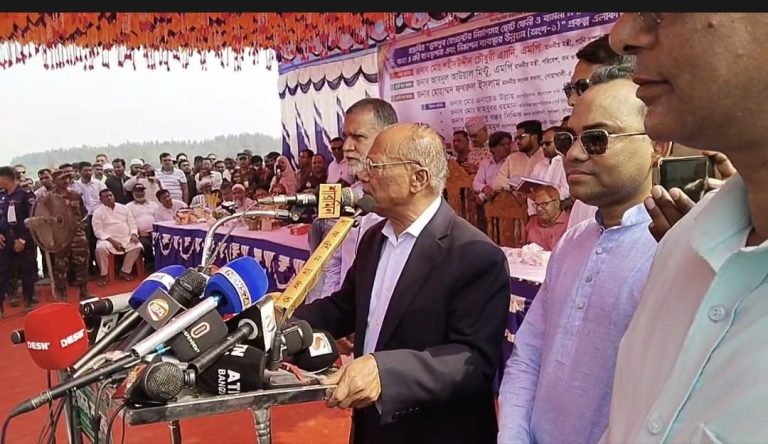 মুছাপুর রেগুলেটর না থাকায় নদীভাঙন রোধ করা যাচ্ছে না: বন ও পরিবেশমন্ত্রী