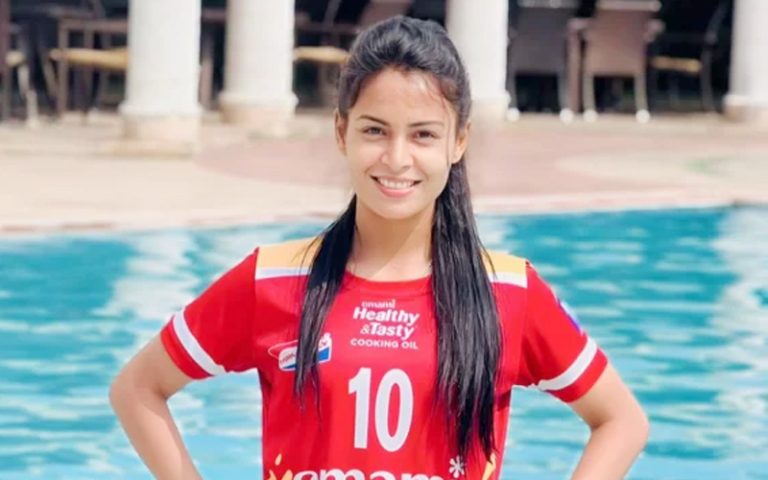 নেপালের নারী ফুটবল লিগে দল পেলেন সানজিদা আক্তার