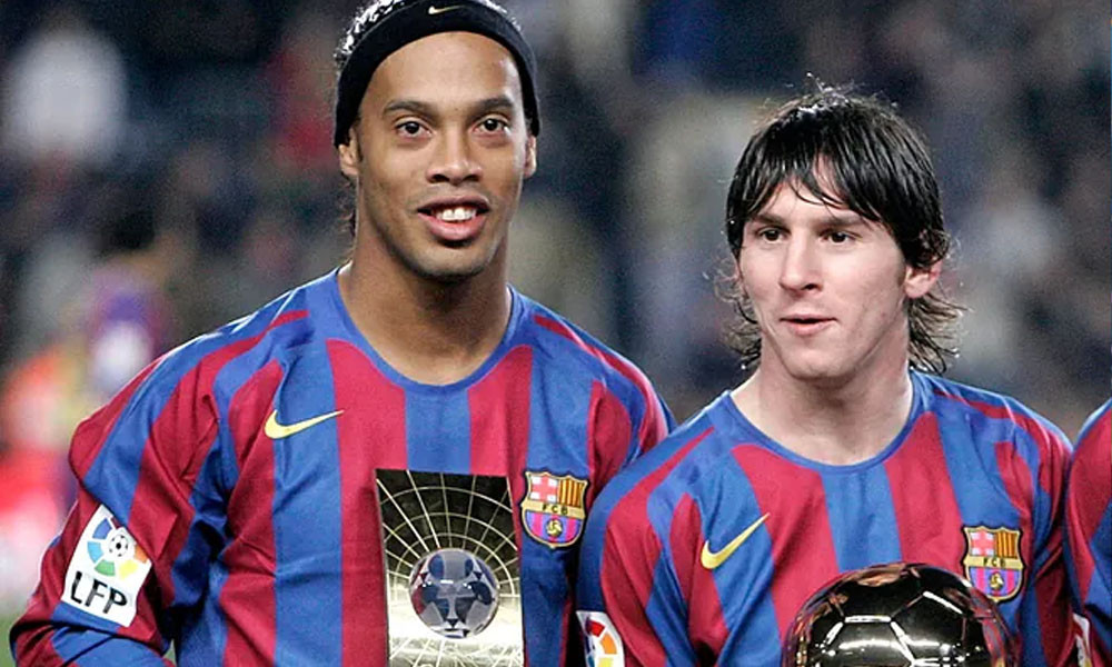 যে কারণে রোনালদিনহোকে কখনো ভোলেন না মেসি