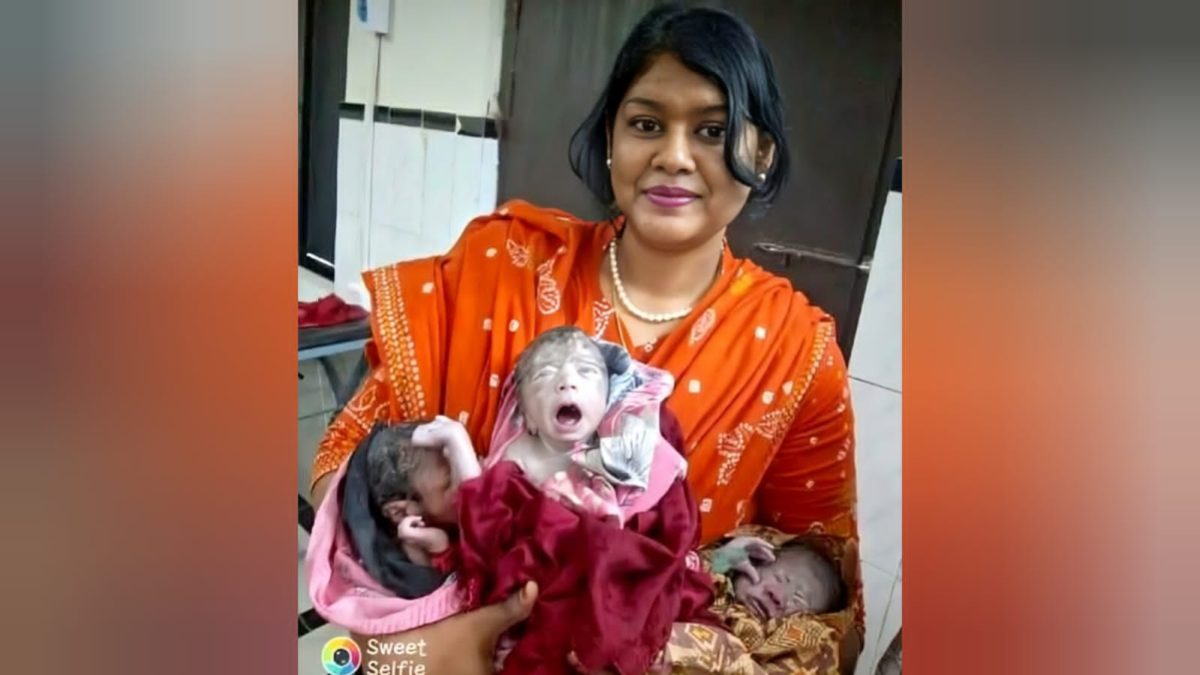 কুড়িগ্রামের উলিপুরে এক প্রসবে তিন সন্তানের জন্ম, স্বাভাবিক ডেলিভারিতে বিরল ঘটনা
