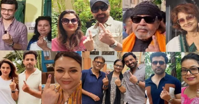 পশ্চিমবঙ্গ বিধানসভা নির্বাচনের ভোট উৎসবে মেতেছে যশ-নুসরাত, জিৎ থেকে মিঠুন