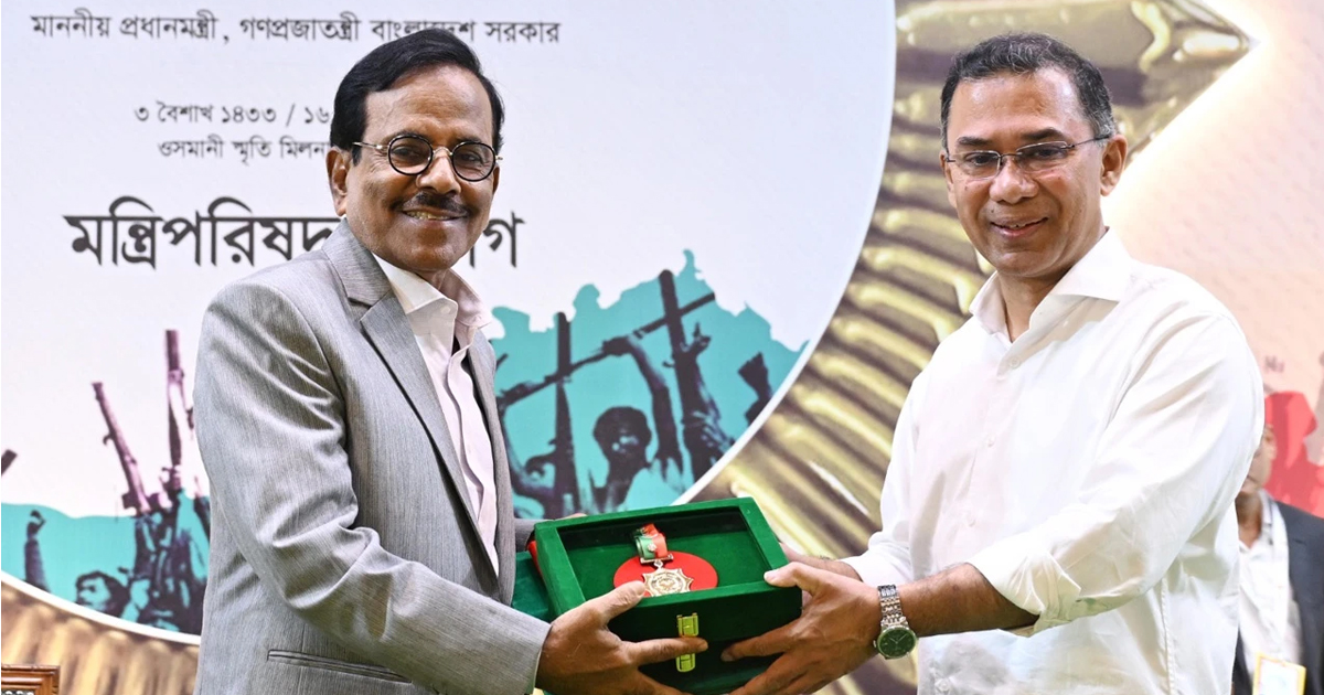 স্বাধীনতা পুরস্কার গ্রহণ করে যে অনুভূতি প্রকাশ করলেন হানিফ সংকেত