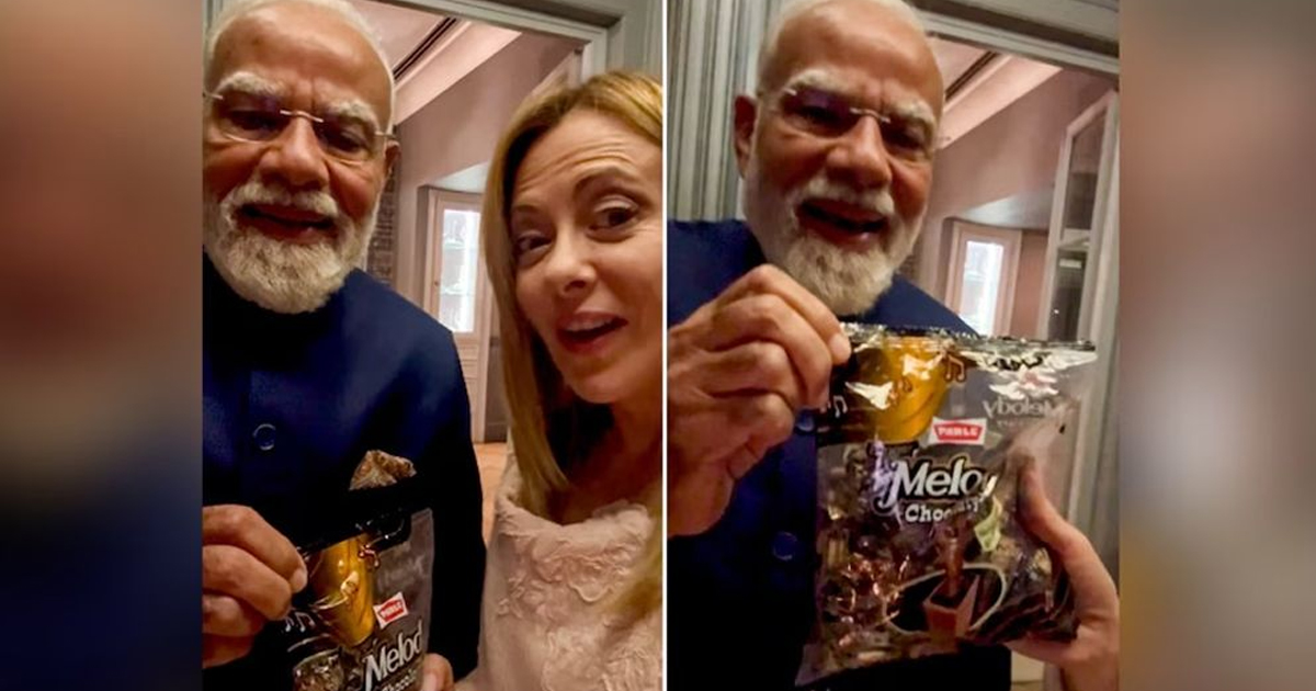 জর্জিয়া মেলোনিকে ‘মেলোডি’ টফি উপহার দিলেন নরেন্দ্র মোদি