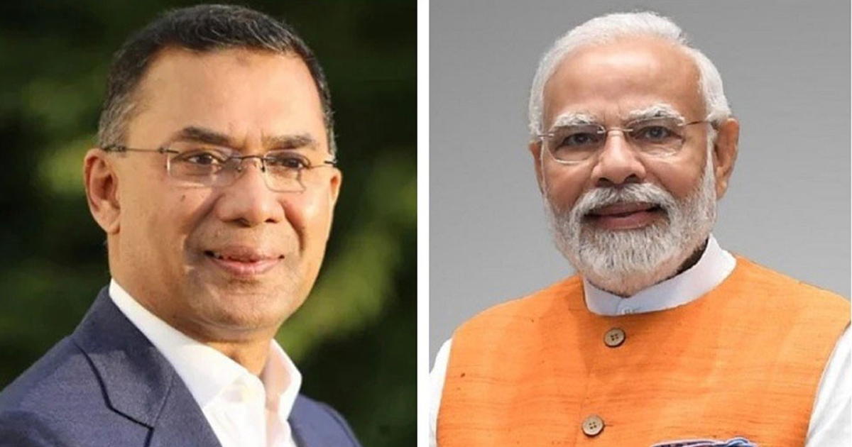 প্রধানমন্ত্রী তারেক রহমানকে ঈদের শুভেচ্ছা জানালেন নরেন্দ্র মোদি