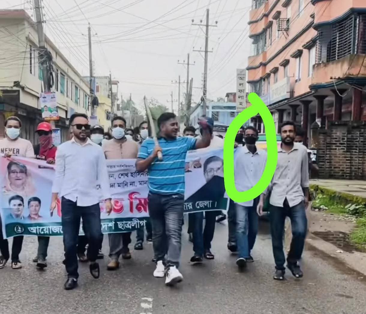ছাত্রলীগের মিছিলে অংশ নেওয়ায় মৌলভীবাজারে আরও ১ জন গ্রেফতার