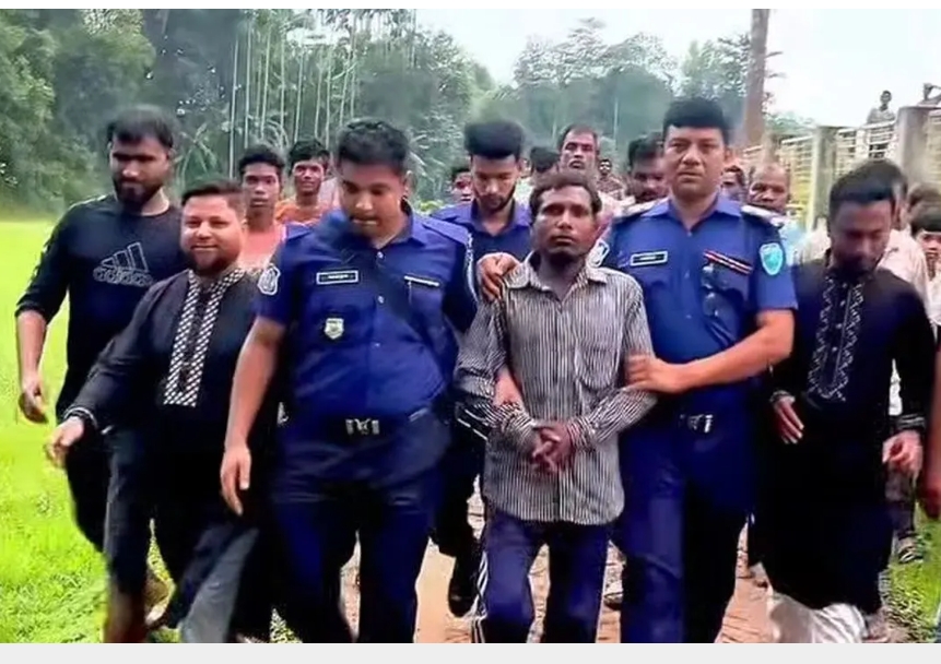 মৌলভীবাজারের জুড়ীতে স্ত্রীর গলা কেটে থানায় আত্মসমর্পণ স্বামীর