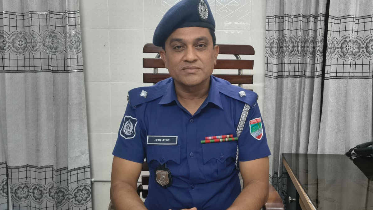 দর্শনা থানার নতুন অফিসার ইনচার্জ হিসেবে যোগদান করলেন মো. নজরুল ইসলাম
