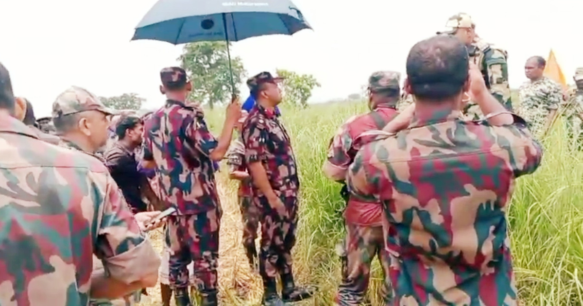 নওগাঁ সীমান্তে ১৭ জনকে পুশইনের চেষ্টা ব্যর্থ করার দাবি বিজিবির