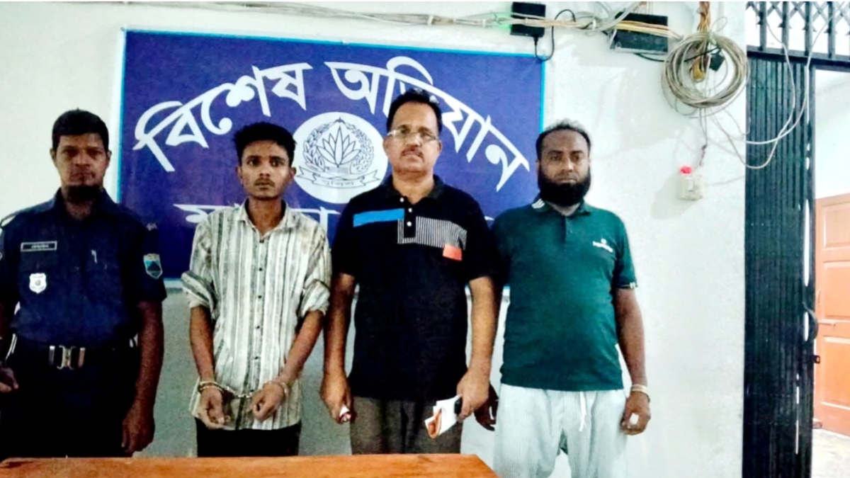 নওগাঁর মান্দায় ই.য়া.বা.সহ মা.দ.ক কারবারি গ্রেপ্তার