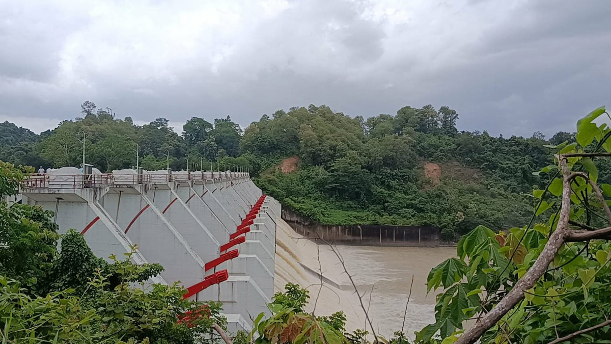 ১০৭ ঘণ্টা ৪০ মিনিট পর কাপ্তাই বাঁধের ১৬ জলকপাট বন্ধ