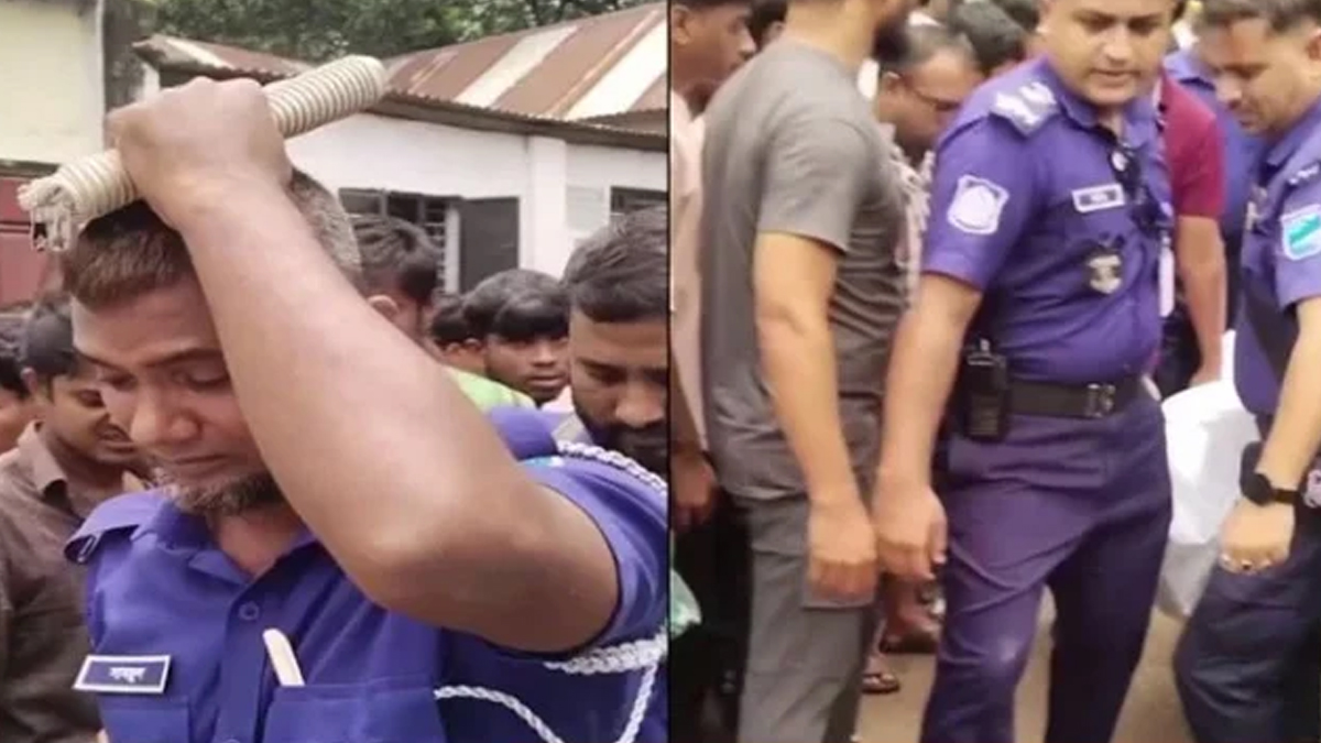 দুর্ঘটনাস্থলে গিয়ে পুলিশ সদস্য দেখলেন নিহত স্কুলছাত্র তারই ছেলে