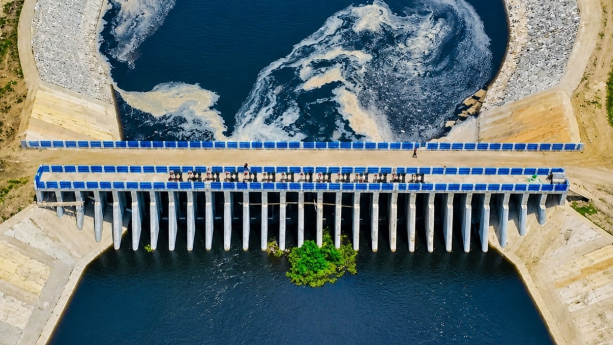 সুবলপুরে ভৈরব নদীর বুকে আধুনিকতার ছোঁয়া