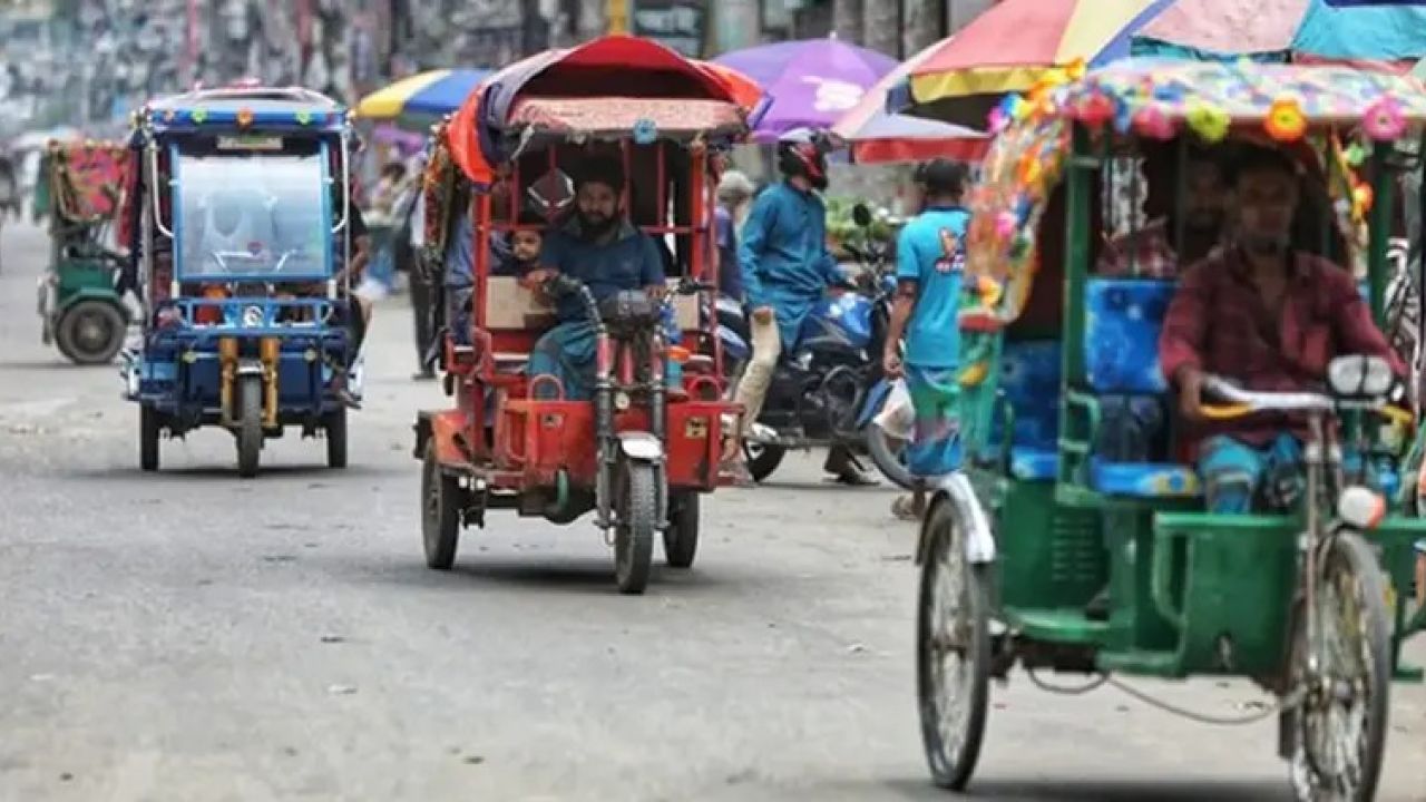 মৌলভীবাজার শহরে ব্যাটারিচালিত অটোরিকশা চলাচল সম্পূর্ণরূপে নিষিদ্ধ