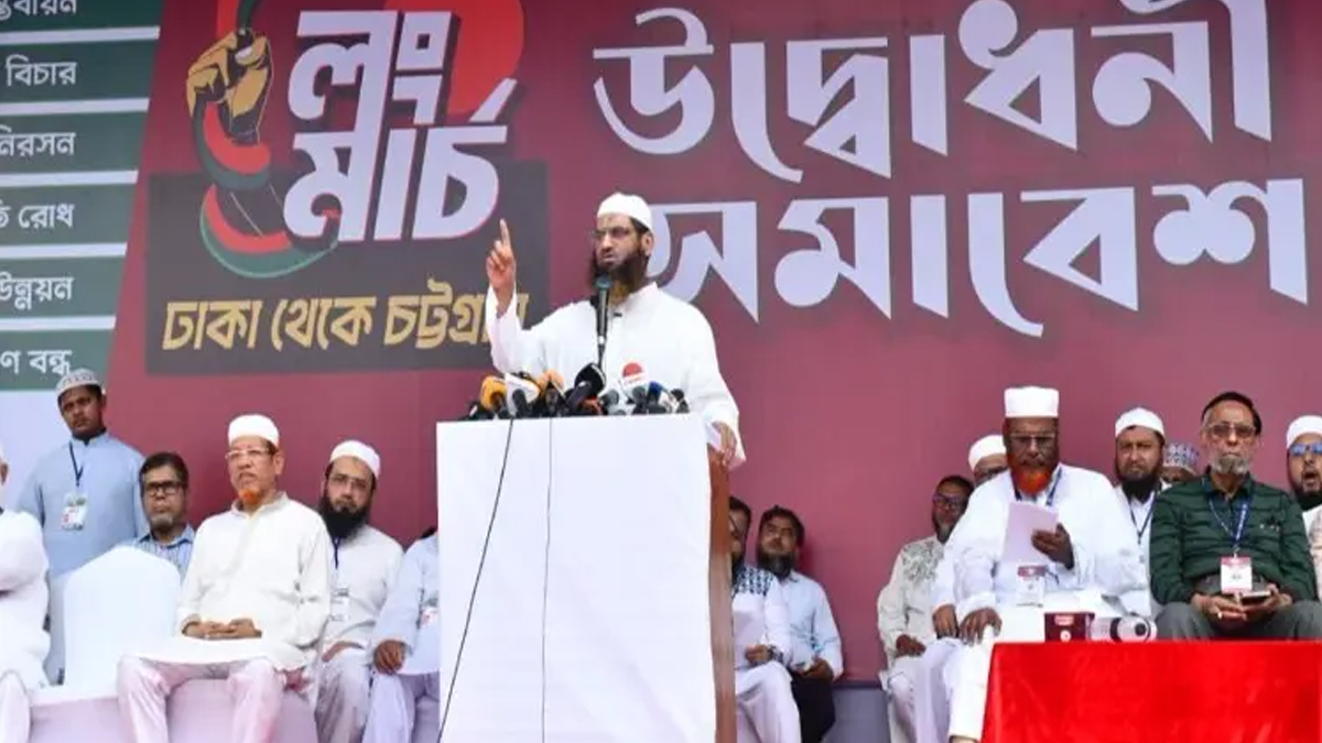 সরকারকে টেনে নামাতে হাত এক চুলও কাঁপবে না: মামুনুল হক