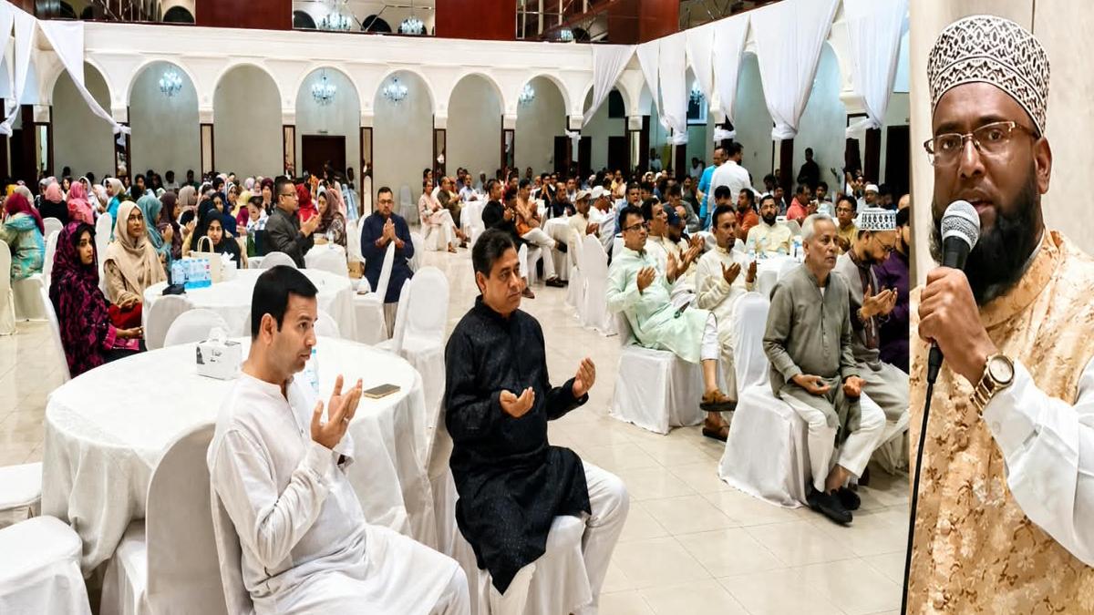 আজমানে ঈদে মিলাদুন্নবী উপলক্ষে মাহফিল অনুষ্ঠিত