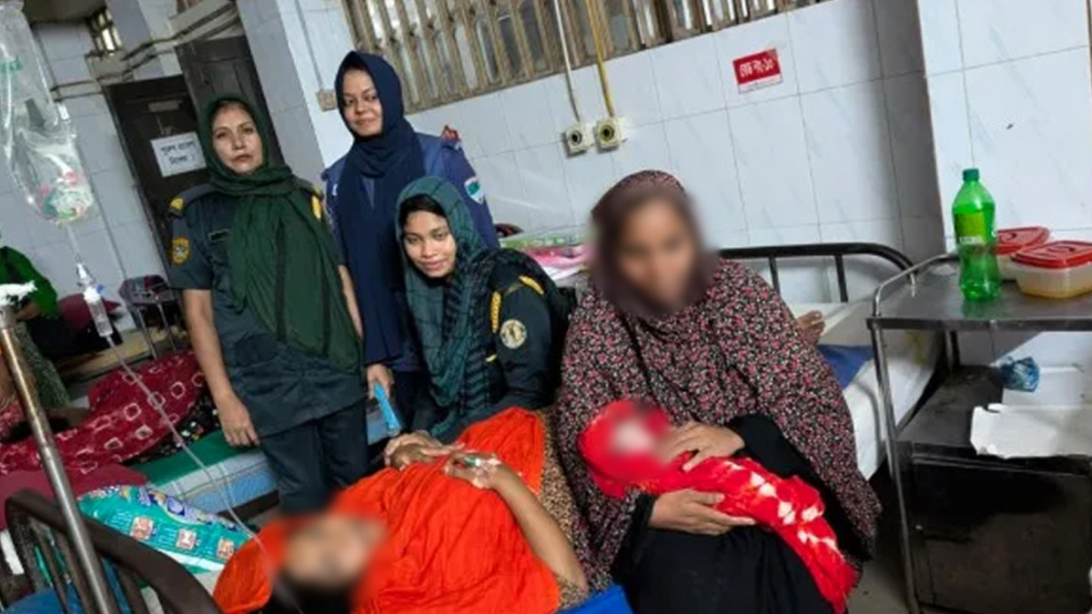 অ্যাম্বুলেন্সেই মা হলেন হ.ত্যা মামলার আসামি