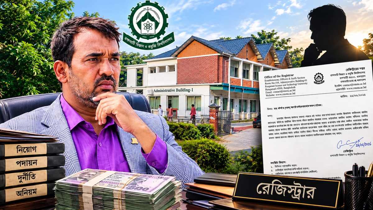 রাবিপ্রবির সাবেক উপাচার্য আতিয়ার রহমানের দু.র্নী.তি.র অন্দর মহল…!
