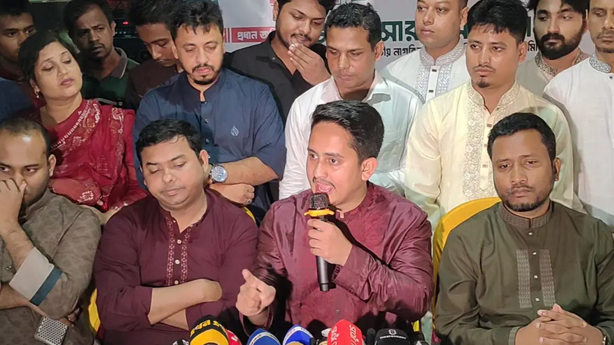শেখ হাসিনার মৃ.ত্যু ও কবর বাংলাদেশে হবে না: সারজিস আলম