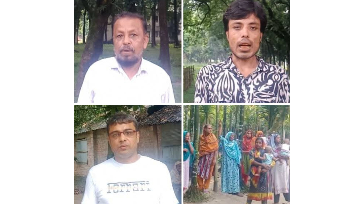 প্রবাসীর জমি দখল ও সাড়ে ১৩ লাখ টাকার গাছ কাটার অভিযোগ